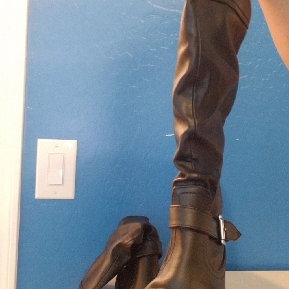 Knee high boots